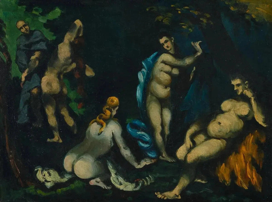 Pokusa św. Antoniego - Paul Cézanne