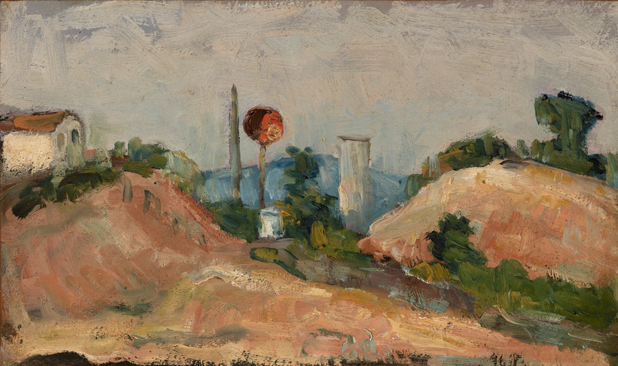 La Tranchée, 1867-1868 - Paul Cézanne