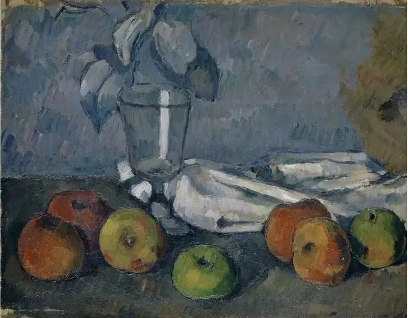 Szkło i jabłka - Paul Cézanne