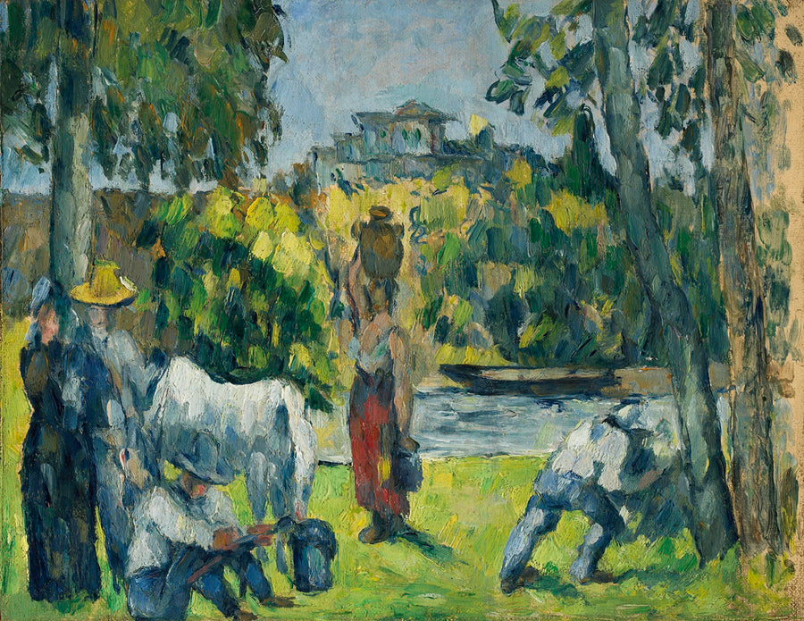 Życie na polach - Paul Cézanne