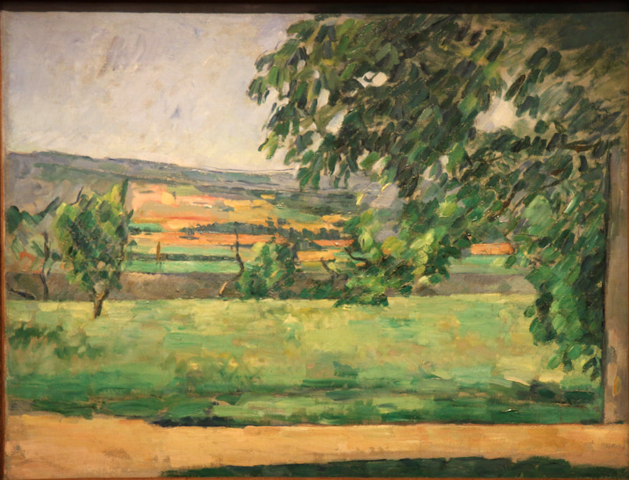 Widok z Jas de Bouffan - Paul Cézanne