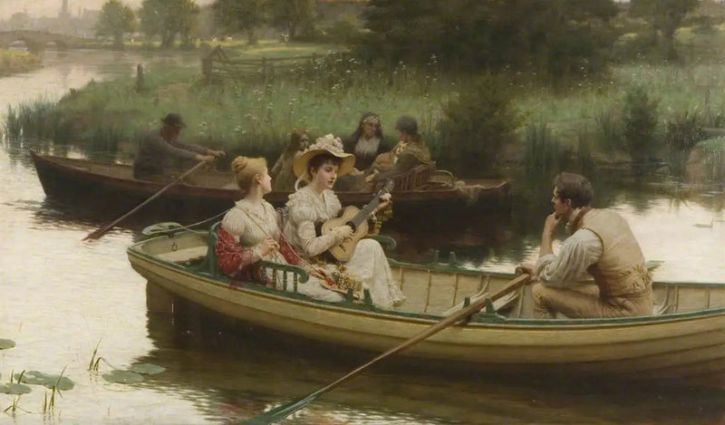 Smut i piosenka - Edmund Blair Leighton