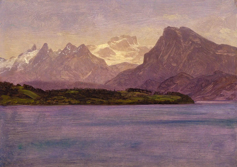 Wybrzeże Alaski - Albert Bierstadt