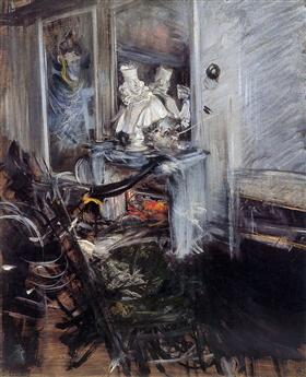 Pokój malarza - Giovanni Boldini