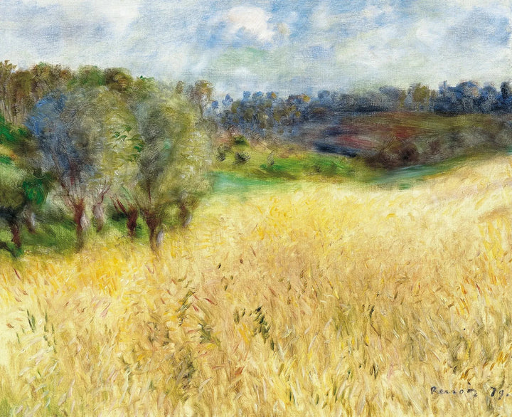 Pole pszenicy, 1879 - Pierre-Auguste Renoir