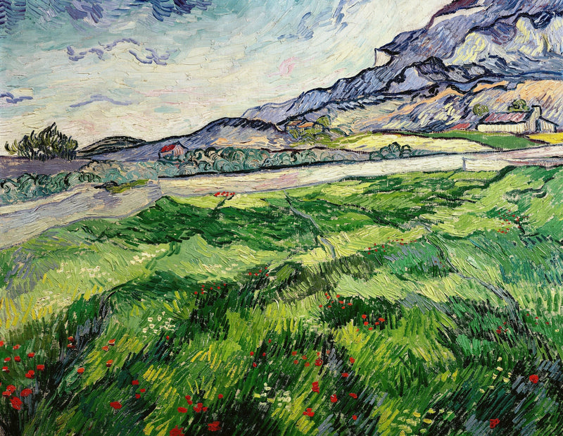 Zielone pole pszenicy - Vincent van Gogh