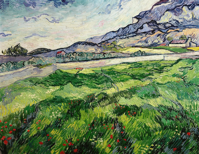 Zielone pole pszenicy - Vincent van Gogh