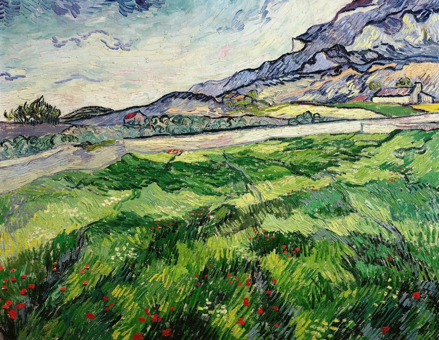 Zielone pole pszenicy - Vincent van Gogh