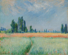 Pole pszenicy W676 - Claude Monet