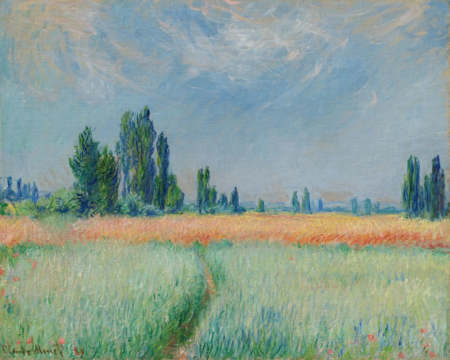 Pole pszenicy W676 - Claude Monet
