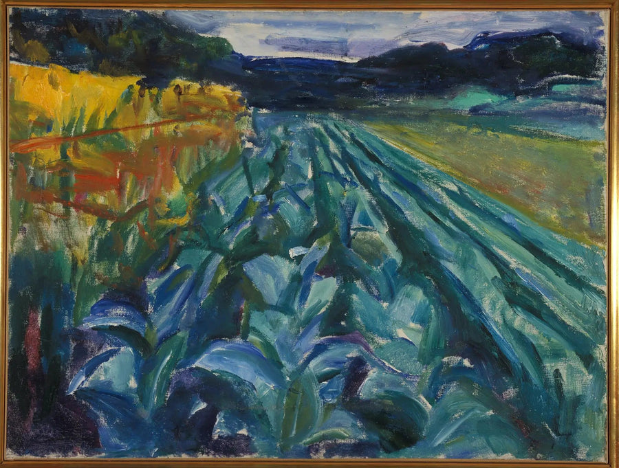 pole kapusty - Edvard Munch
