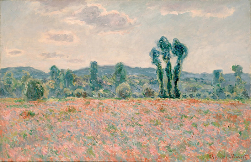 Pole maków - Claude Monet