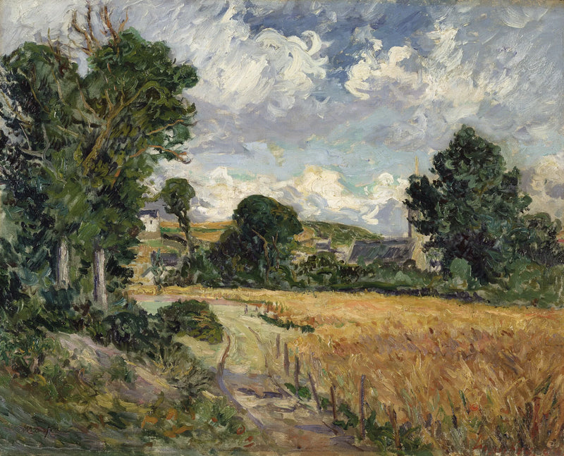 Pole kukurydzy w dolinie Saint-Jean-du-Doigt - Maxime Maufra