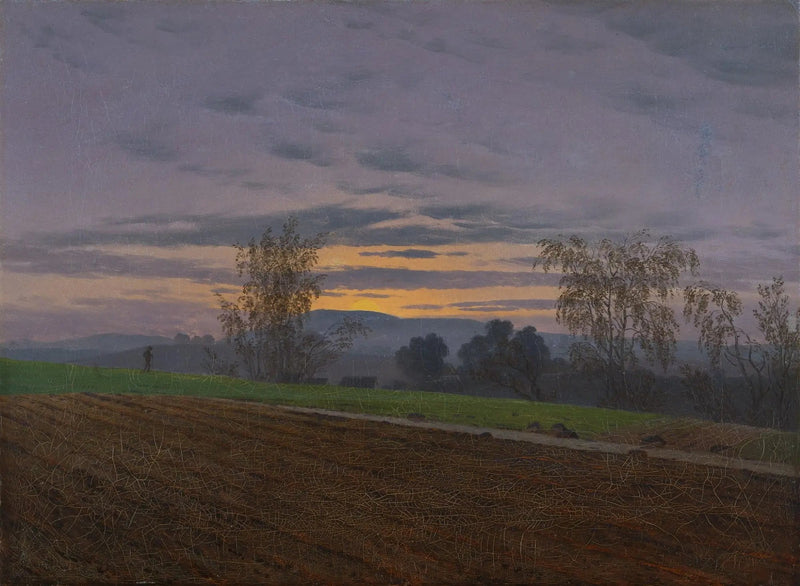 Ziemia uprawiana - Caspar David Friedrich