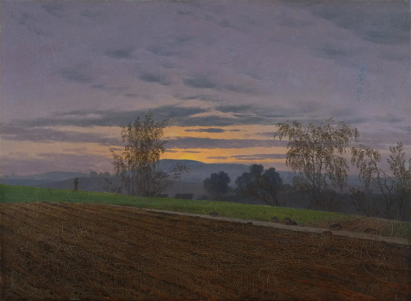 Ziemia uprawiana - Caspar David Friedrich