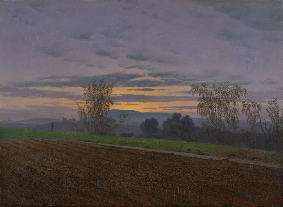 Ziemia uprawiana - Caspar David Friedrich