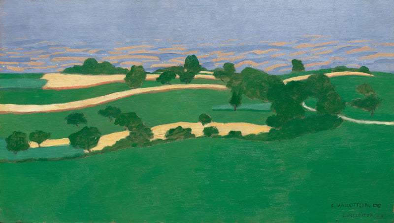 Pole kukurydzy - Félix Vallotton