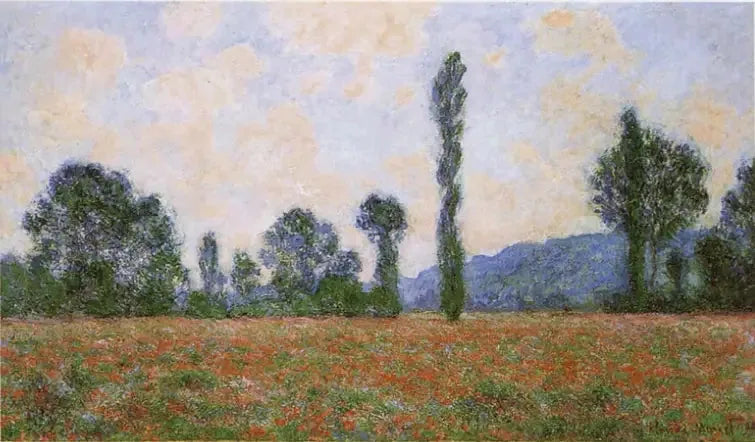 Pola papilarne - Claude Monet