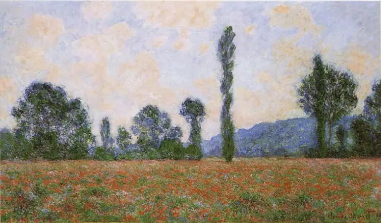 Pola papilarne - Claude Monet