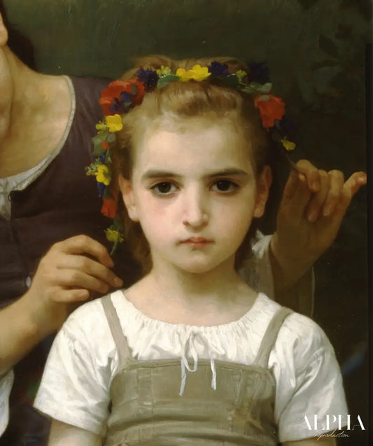 Champs d'ornementation - William Bouguereau - Reproductions de tableaux et peintures haut de gamme