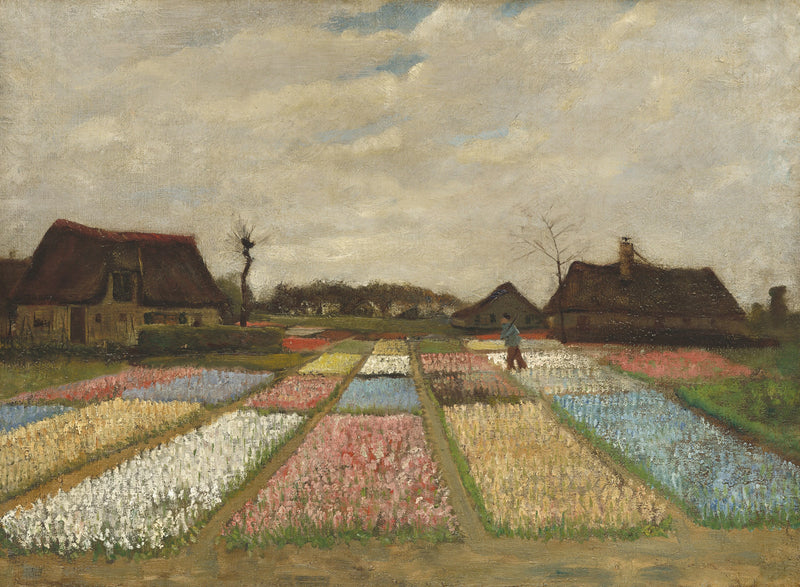 Pola kwiatów w Holandii - Vincent van Gogh