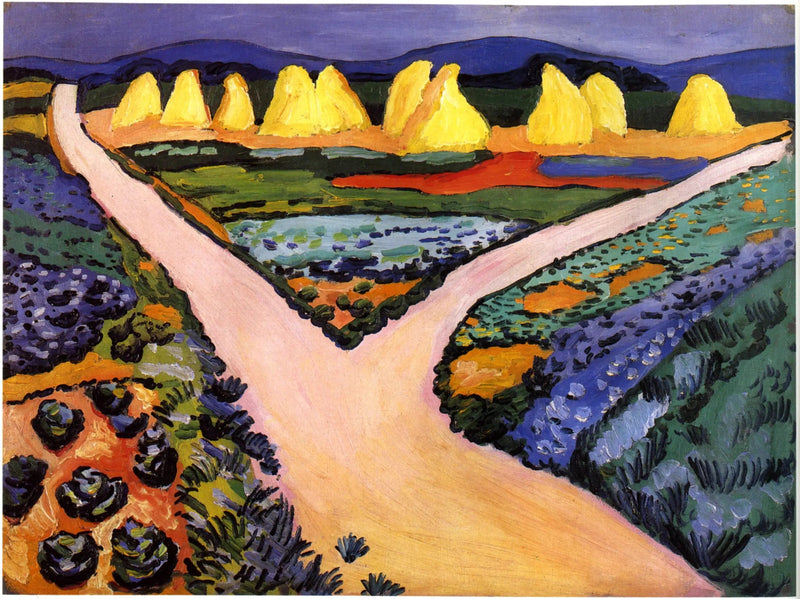 Ogrody warzywne - August Macke