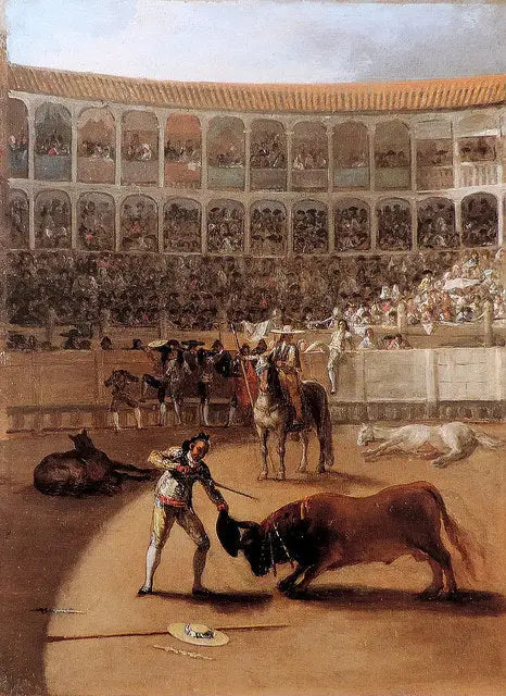 Szansa na zabicie - Francisco de Goya