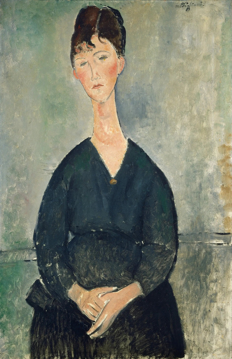 Śpiewaczka kawiarni - Amedeo Modigliani