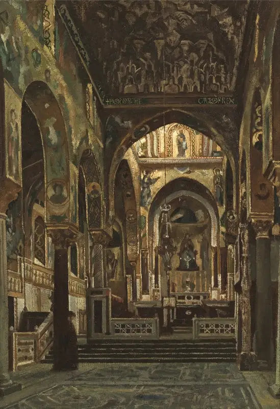 Kaplica Palatyńska, Palermo - Frederic Leighton