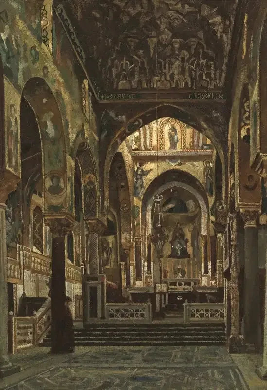 Kaplica Palatyńska, Palermo - Frederic Leighton