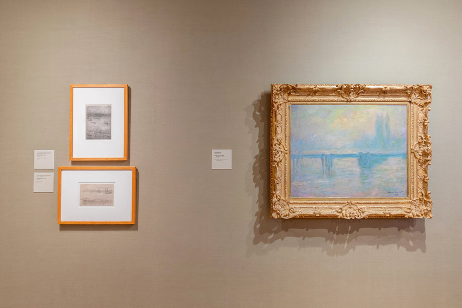 Charing Cross Bridge, mgła - Claude Monet