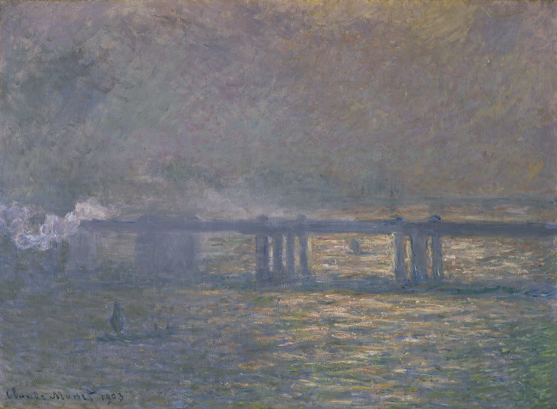 Most Charing - Claude Monet