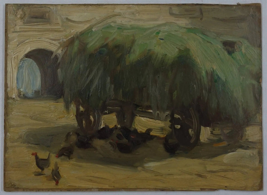 wóz siana - Franz Marc