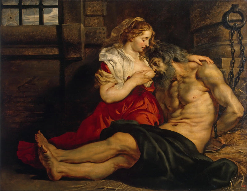 Charité rzymska - Peter Paul Rubens