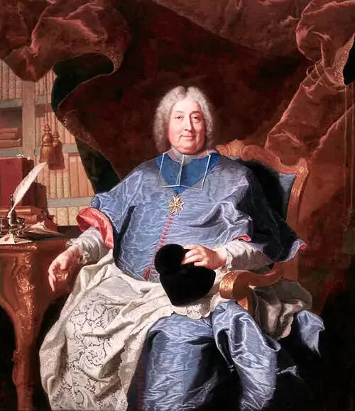 Charles Gaspard Guillaume de Vintimille du Luc, arcybiskup Paryża (1656-1746) - Hyacinthe Rigaud