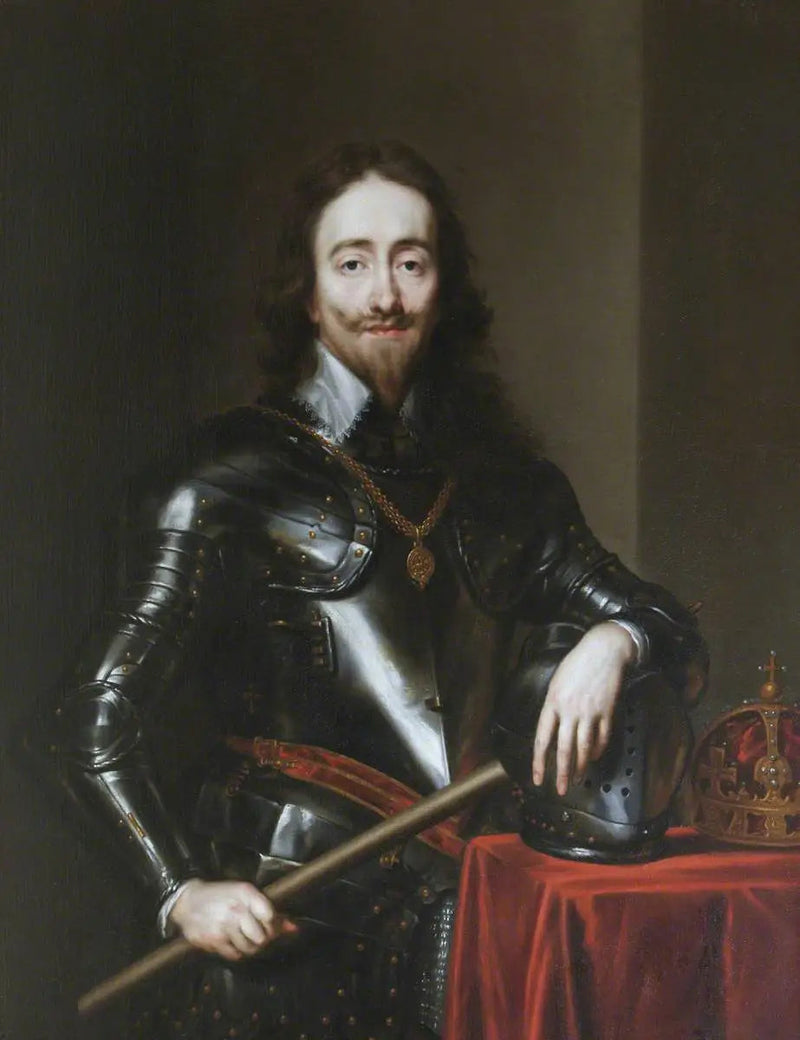 Karol I (1600–1649) (według oryginału z zamku Arundel) - Antoine van Dyck