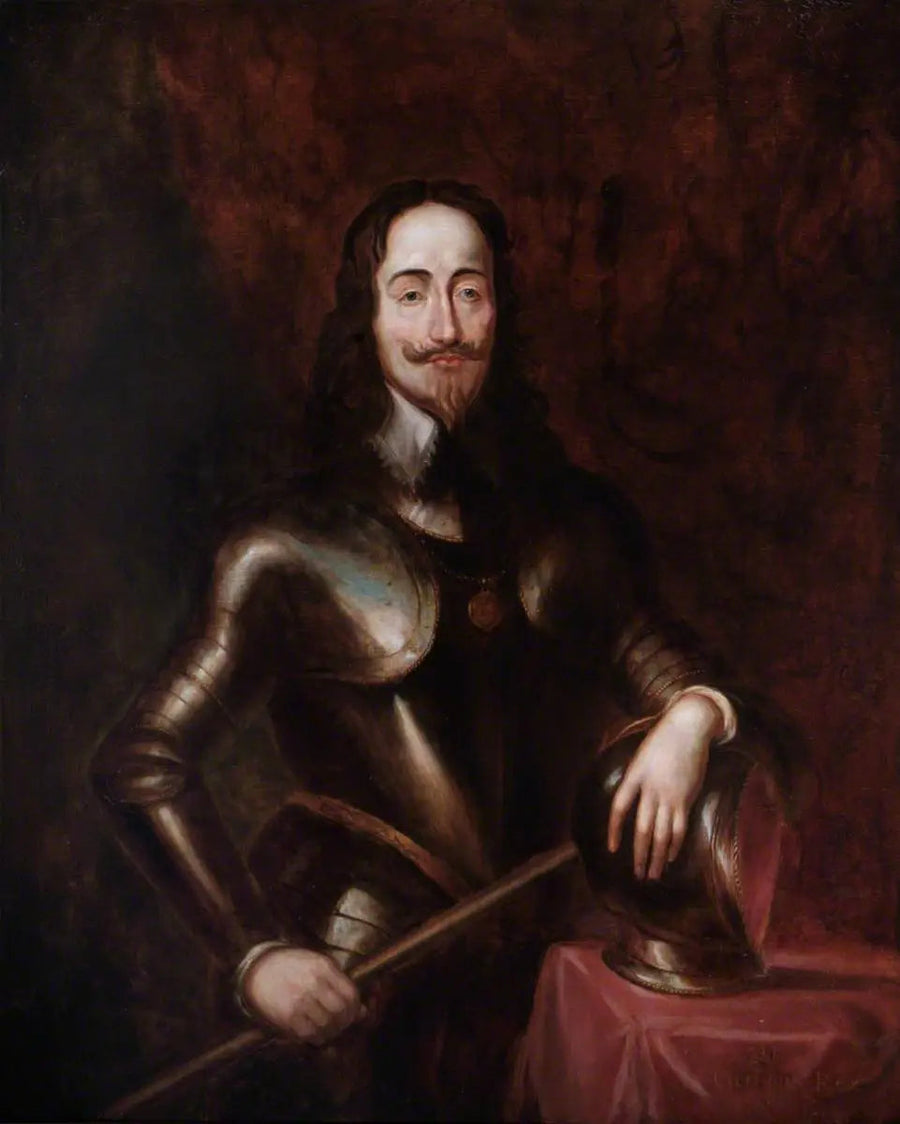Karol I (1600-1649), w zbroi - Antoine van Dyck