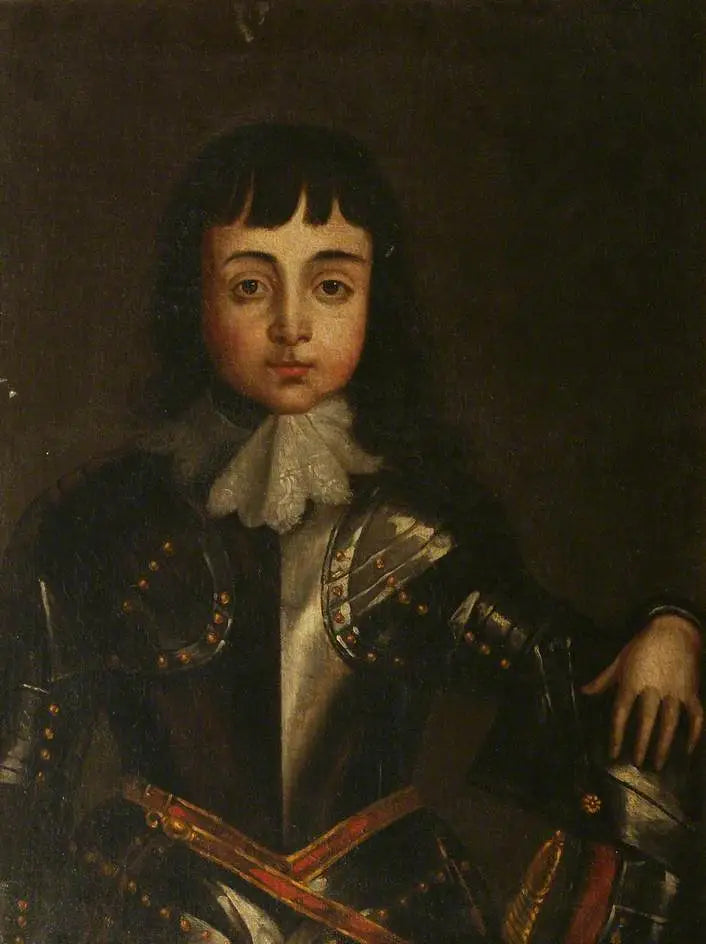  Karol II (1630–1685), dziecko (wersja szczegółu portretu grupowego) - Antoine van Dyck