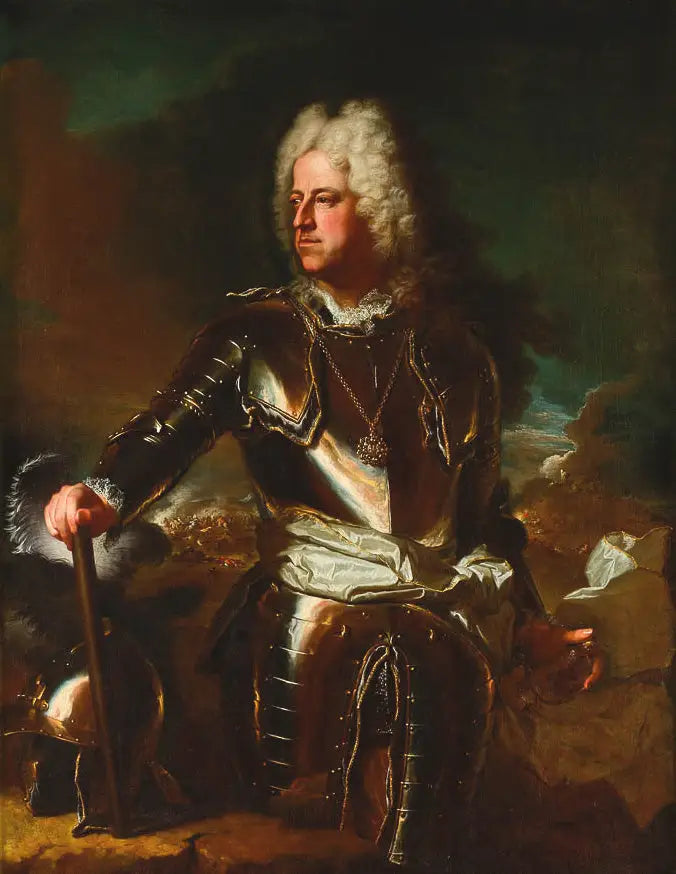 Karol III Ferdynand de Gonzaga, książę Mantui - Hyacinthe Rigaud
