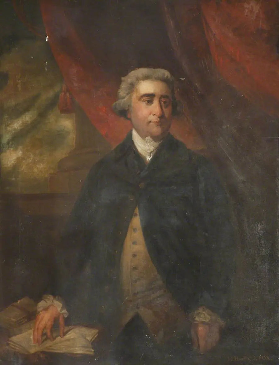 Charles James Fox (1749–1806), deputowany, sekretarz stanu (1782) - Joshua Reynolds