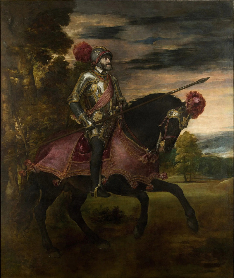 Karol V na koniu w Mühlbergu - Titian