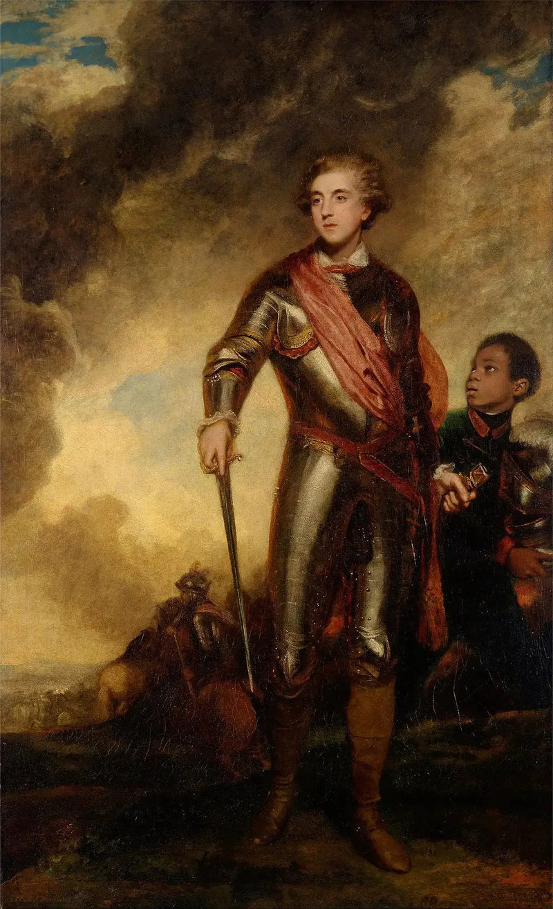 Charles Stanhope, trzeci hrabia Harrington, oraz Marcus Richard Fitzroy Thomas - Joshua Reynolds