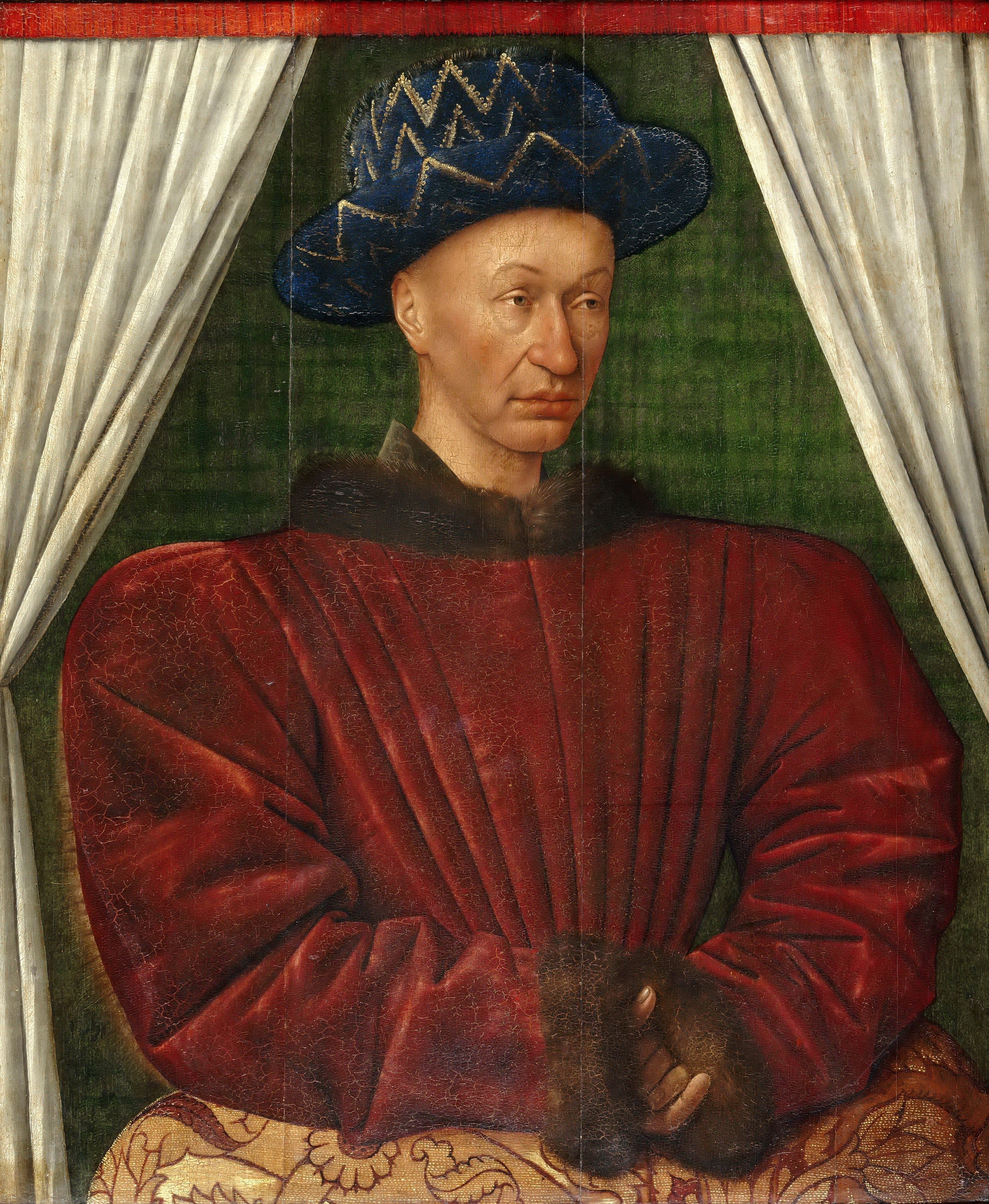 Charles VII roi de France - Jean Fouquet - Alpha Reproduction