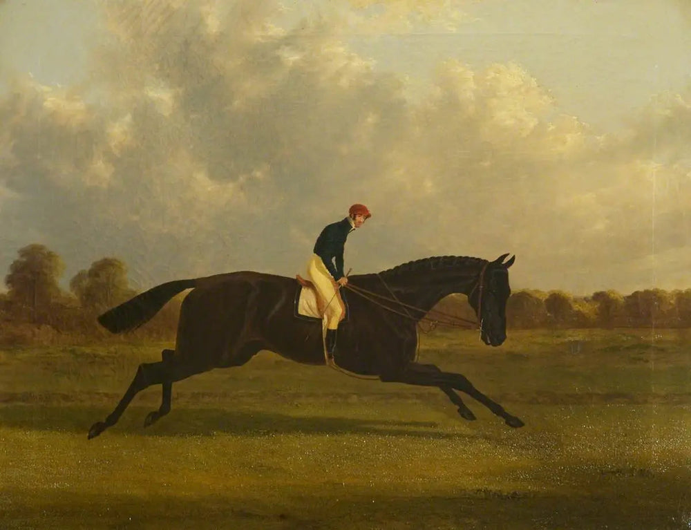 Charles XII lauréat du Saint Léger 1839 - John Frederick Herring Sr. - Alpha Reproduction