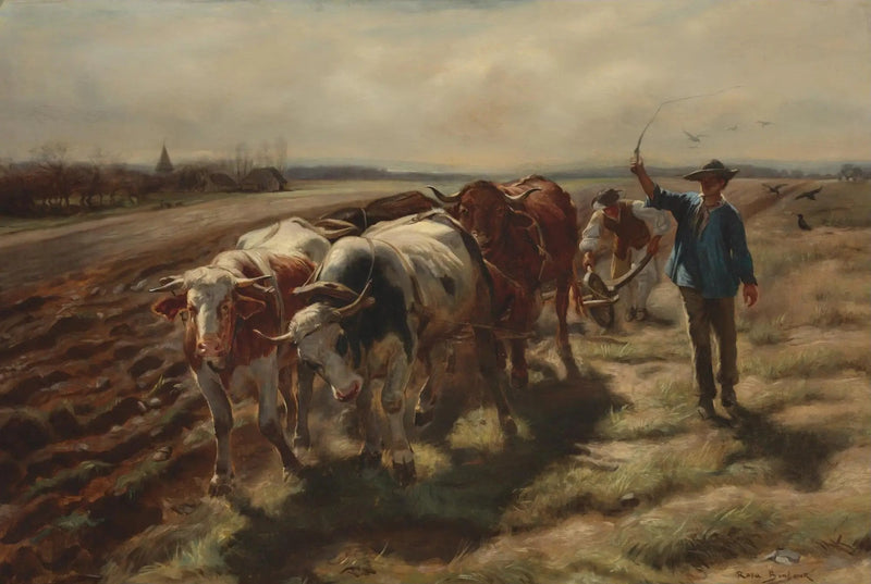 Pług wołowy - Rosa Bonheur