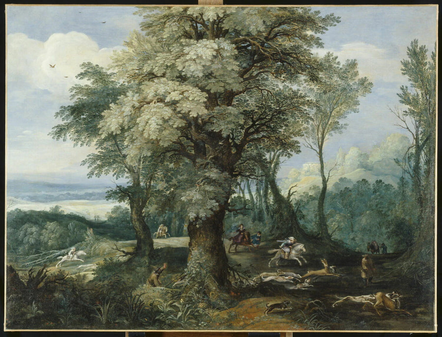 La Chasse au daim - Artiste inconnu