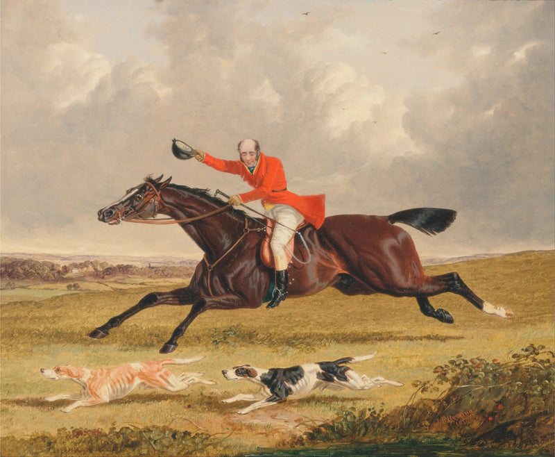 Polowanie na lisa: zachęcanie psa - John Frederick Herring, Sr.