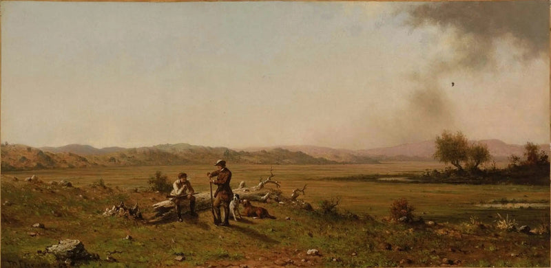 Myśliwi w odpoczynku - Martin Johnson Heade