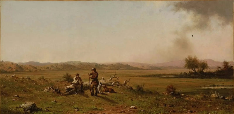 Myśliwi w odpoczynku - Martin Johnson Heade