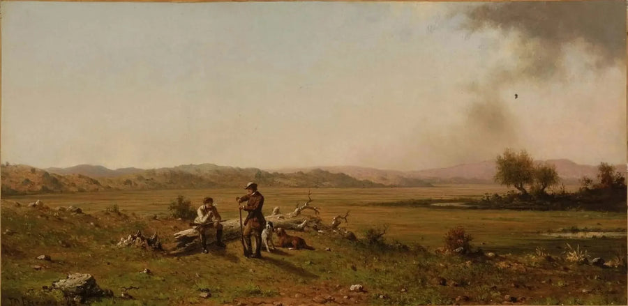 Myśliwi w odpoczynku - Martin Johnson Heade